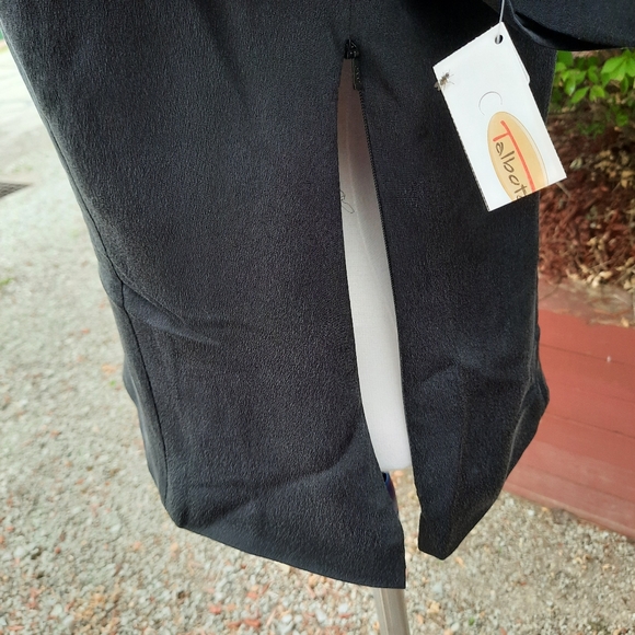 Vintage 80's Talbots 100% Silk Blouse Business Casual Minimalist Deadstock NEW - Picture 3 of 10